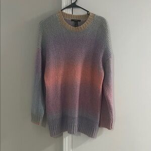 Forever 21 Multicolor Ombre Sweater